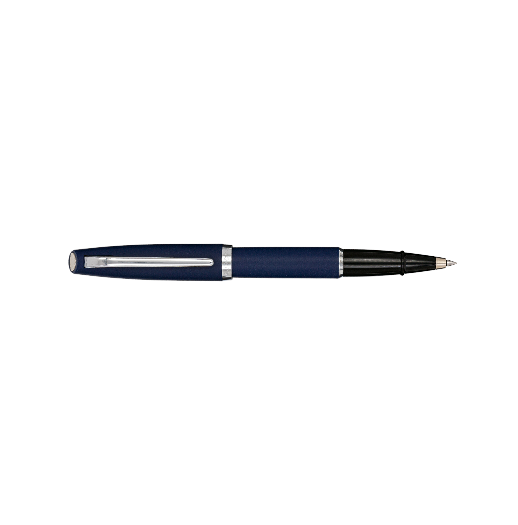 Aurora Style Resin Matt Blue - Rollerball