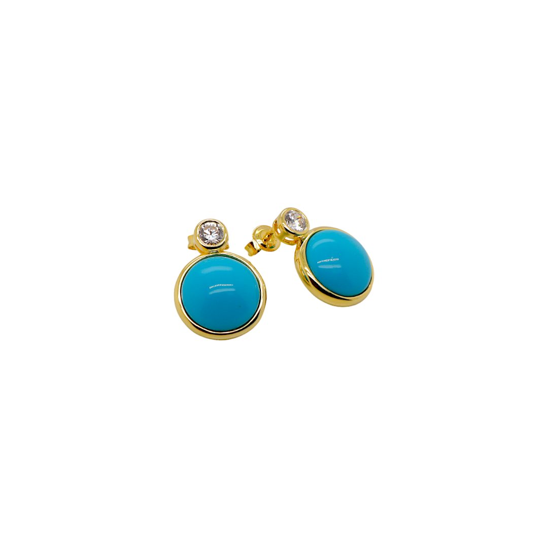 Turquoise & Cubic Zirconia