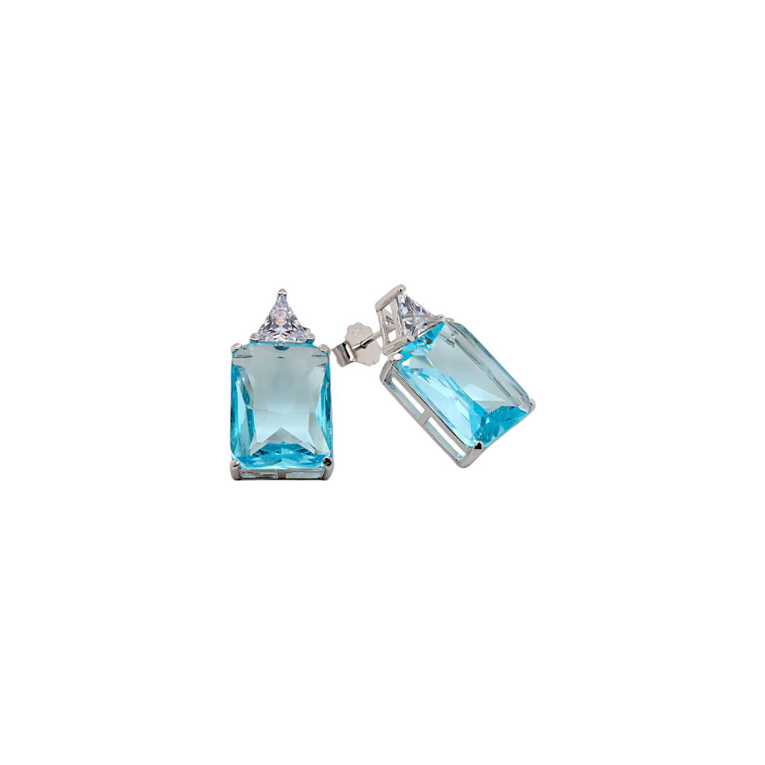 Blue Cubic Zirconia
