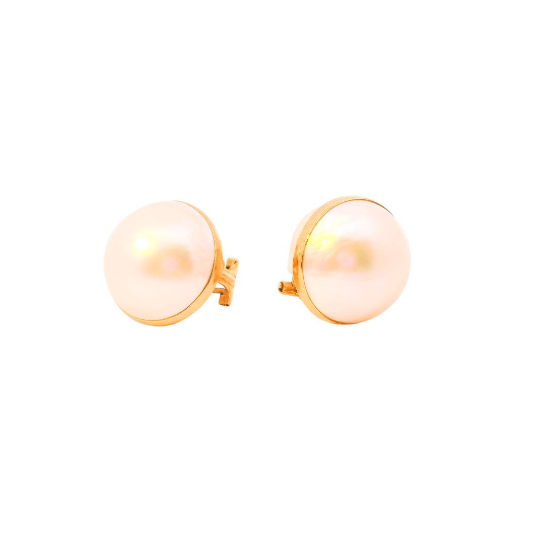 Mabe Pearl Earrings