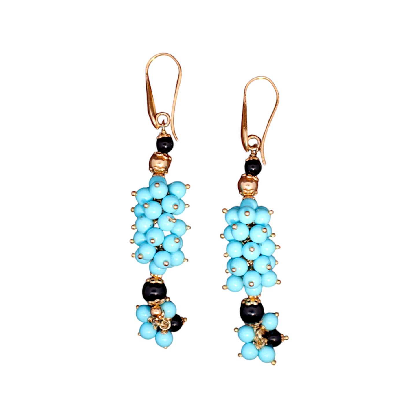 Black Agate & Turquoise