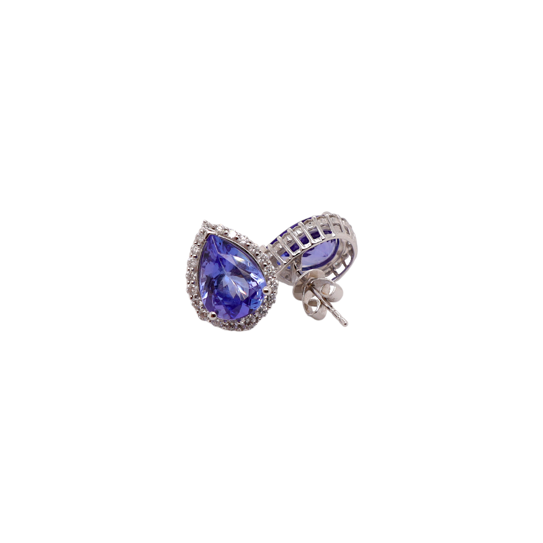 Diamond & Blue Tanzanite