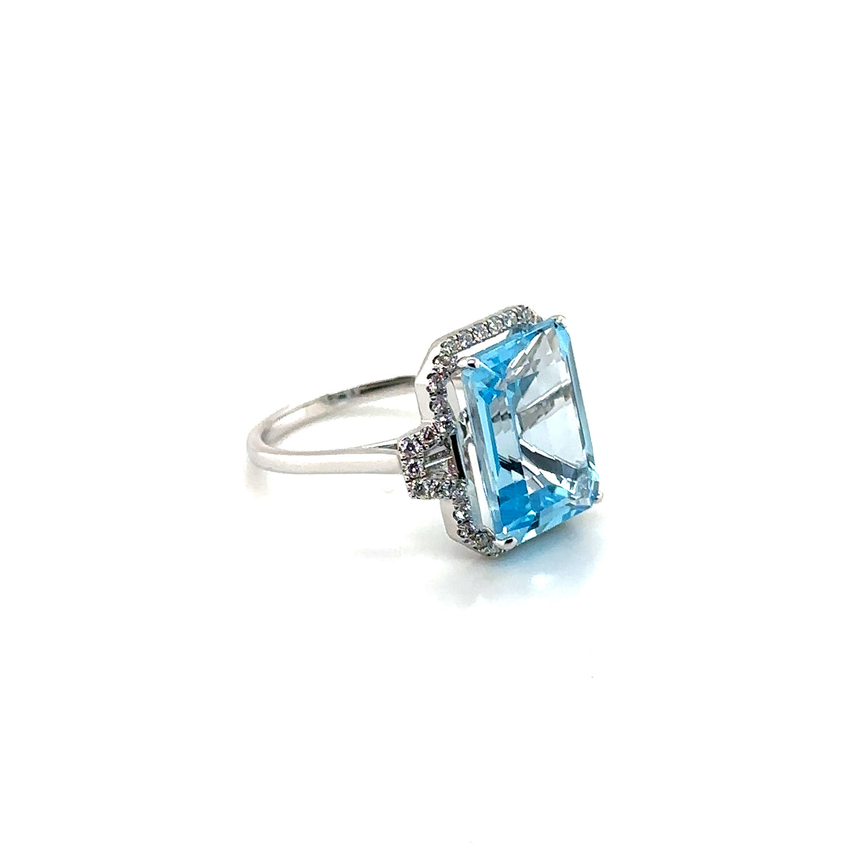 Diamond & Blue Topaz