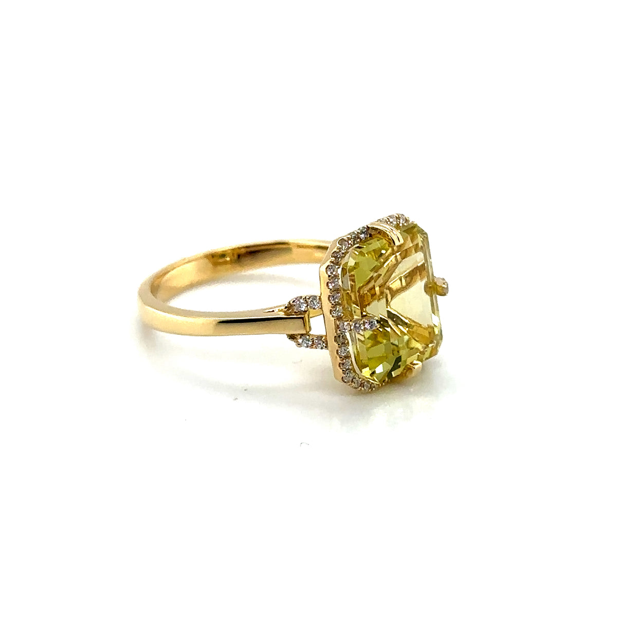 Diamond & Lemon Quartz
