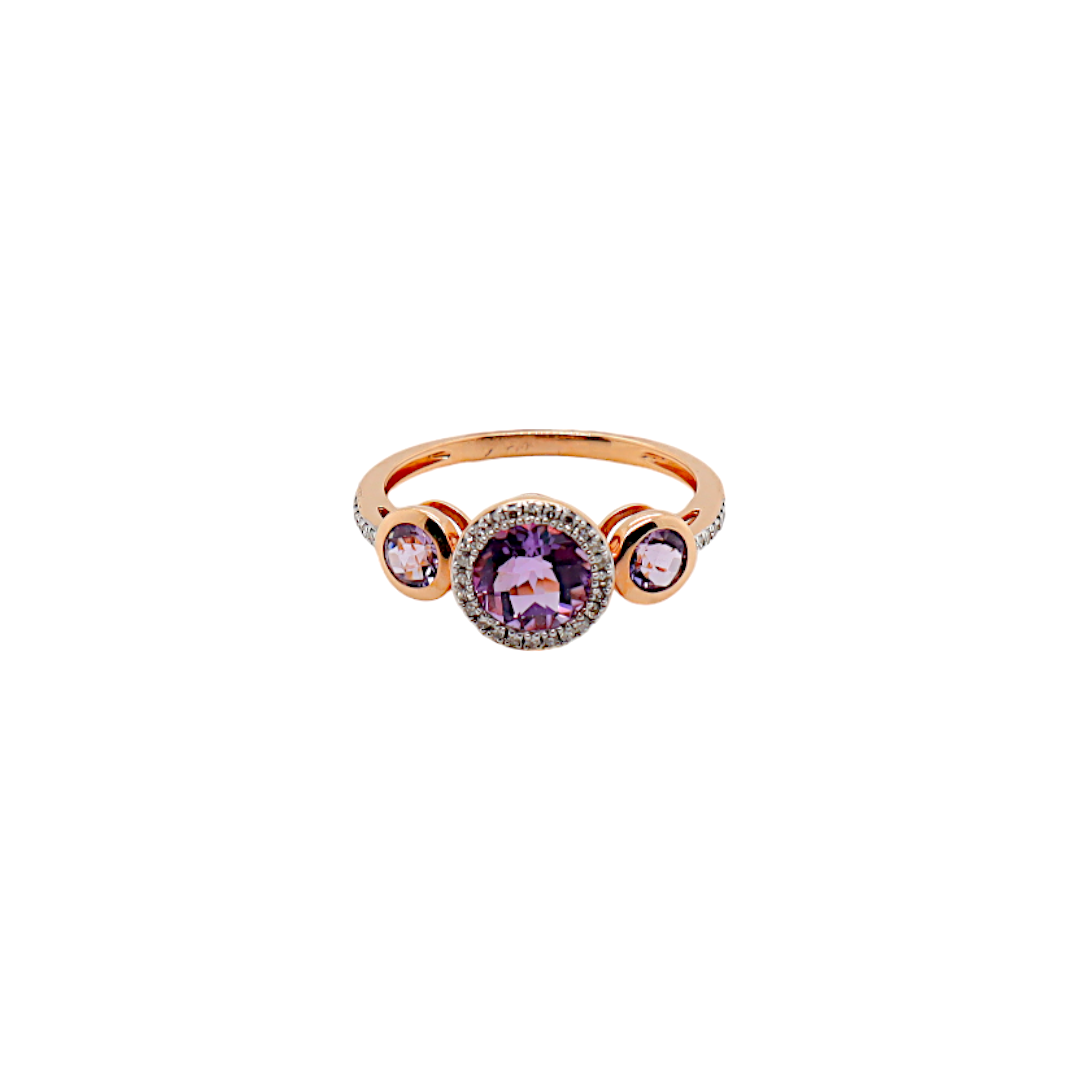 Diamond & Amethyst