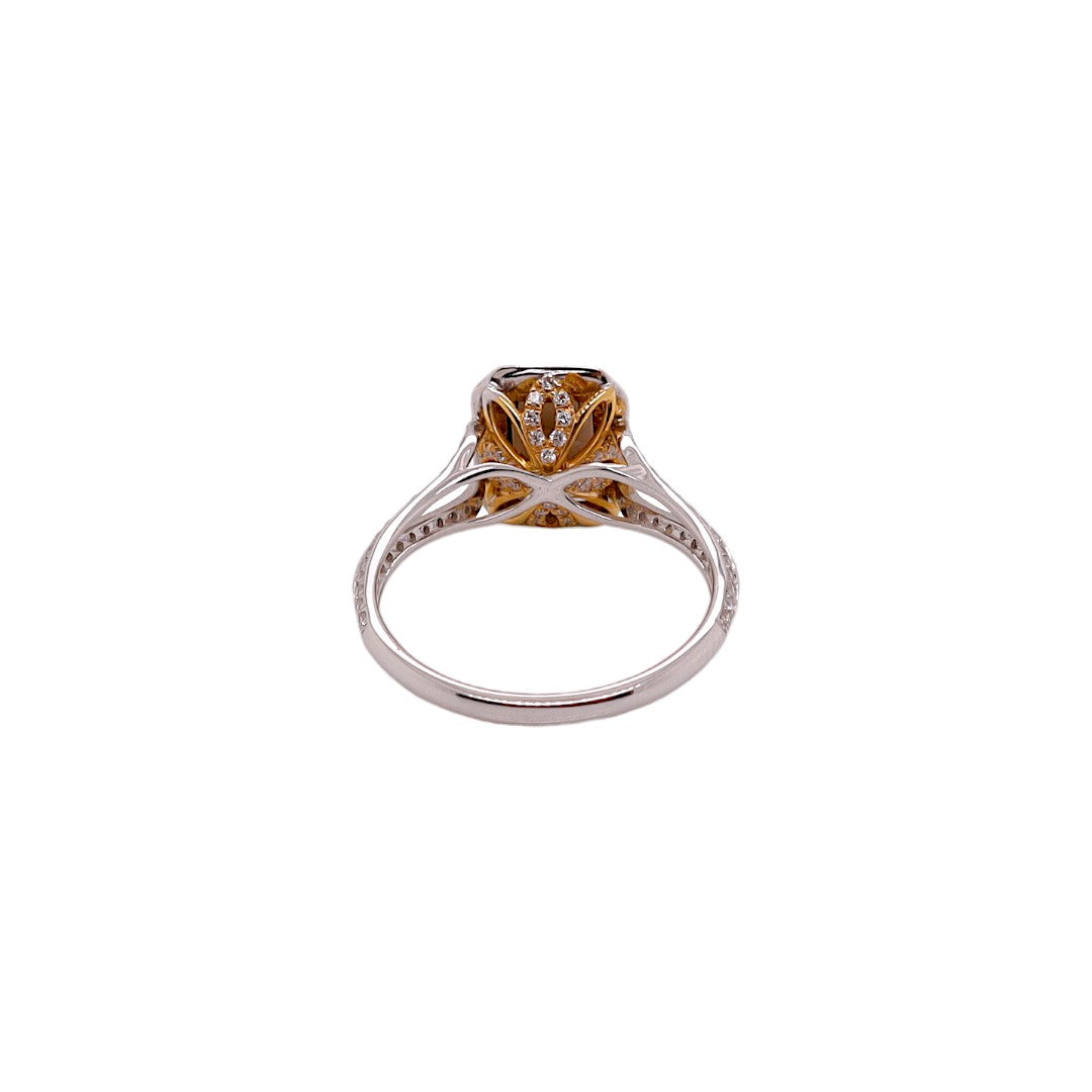 Diamond & Smoky Topaz