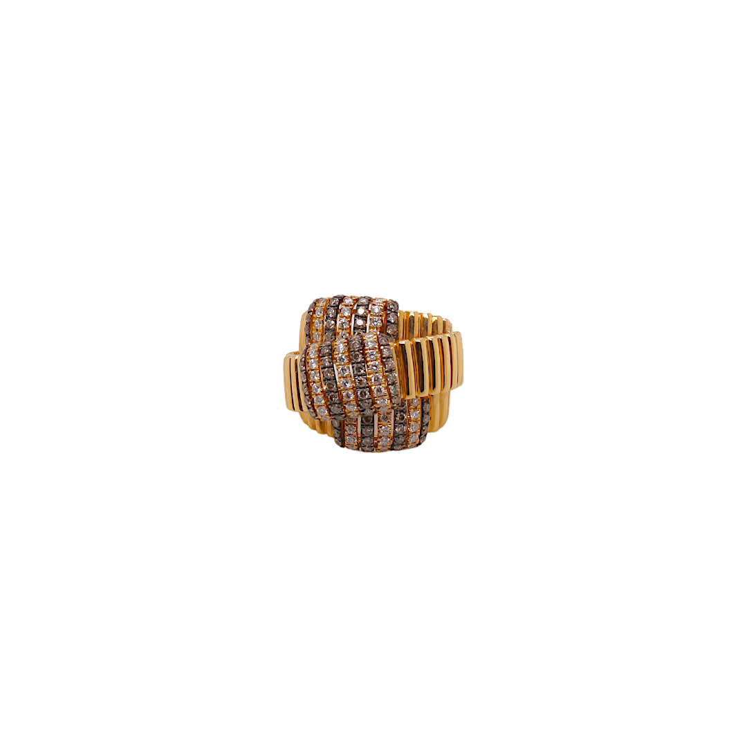 Diamonds & Gold Ring