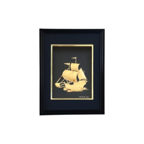 Gold leaf Ship