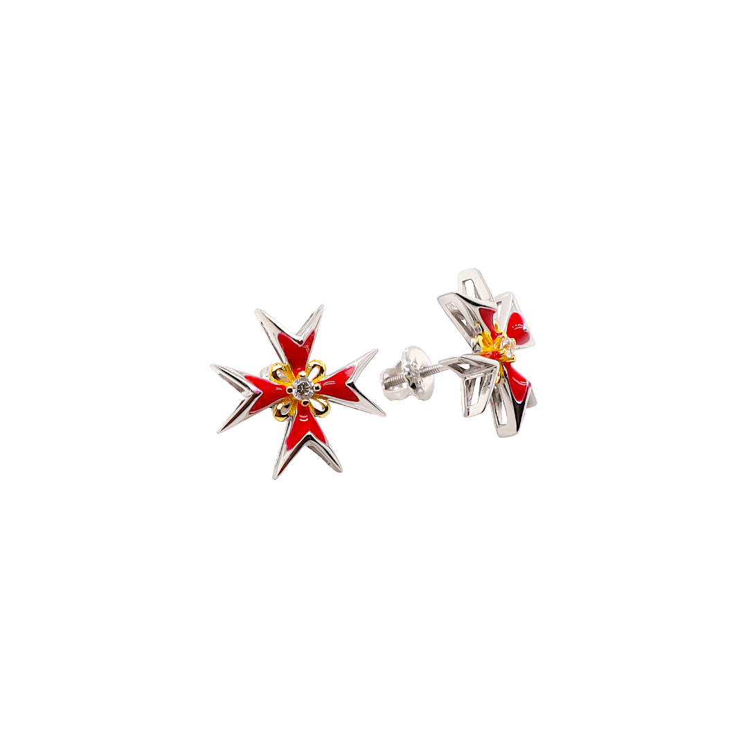 Enamel Earrings