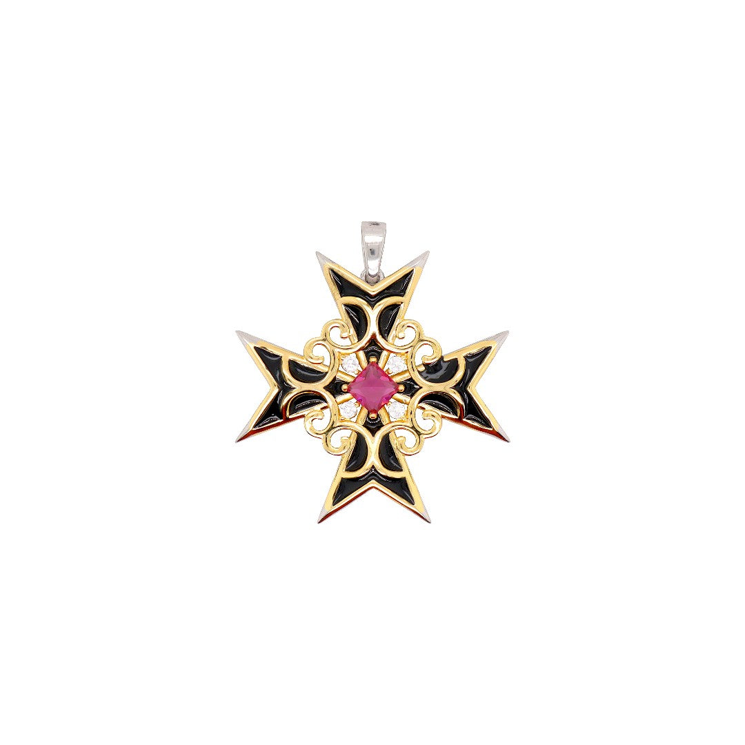Enamel Pendant