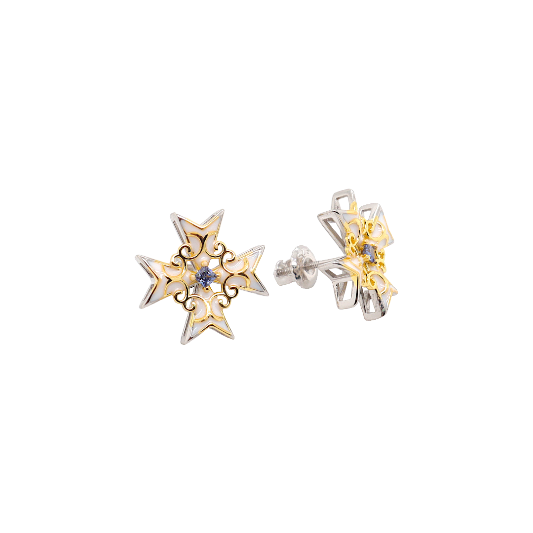 Enamel Earrings