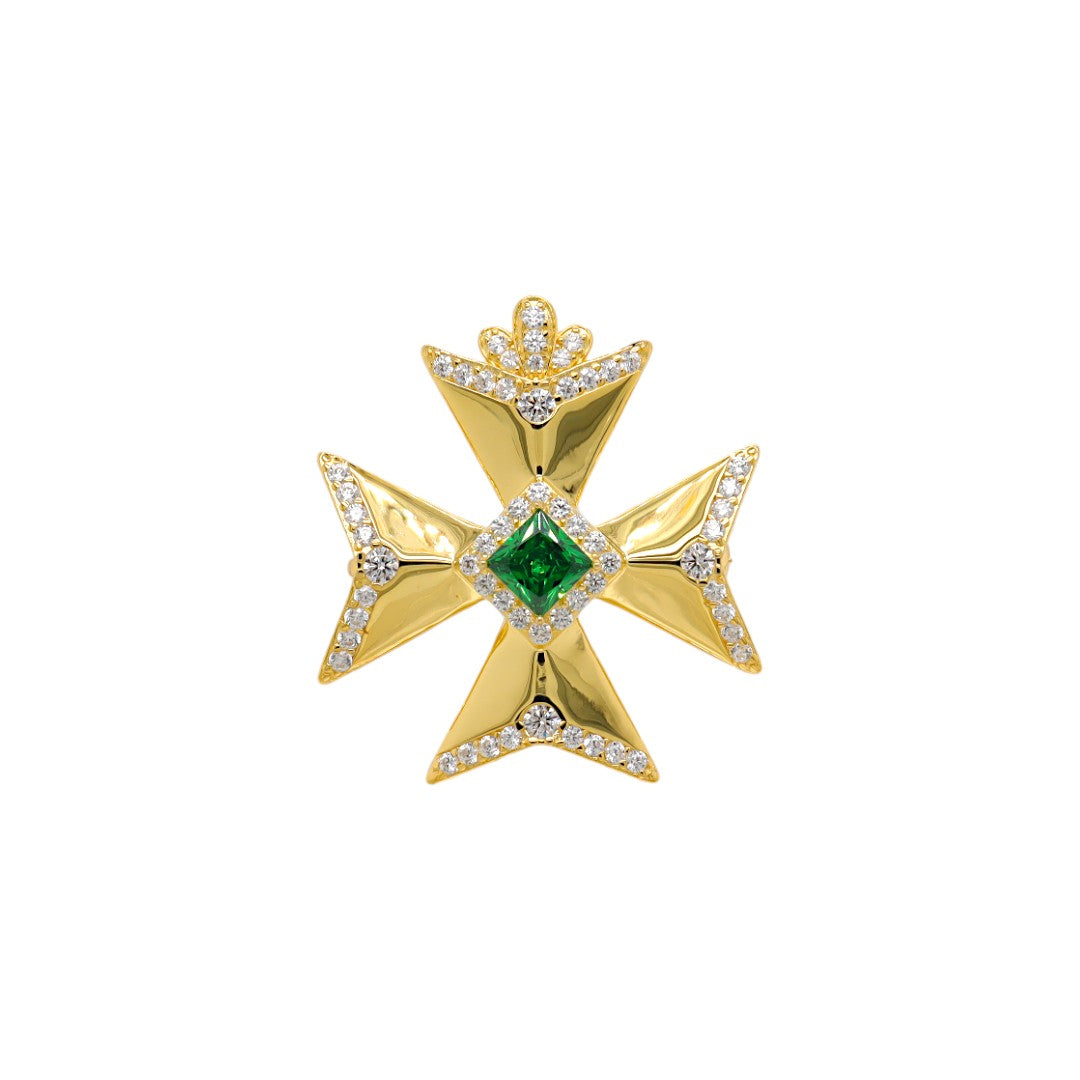 Cubic Zirconia Pendant/Brooch