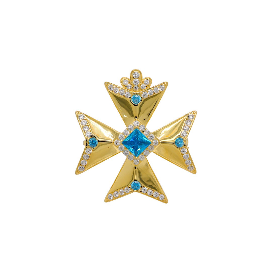 Cubic Zirconia Pendant/Brooch