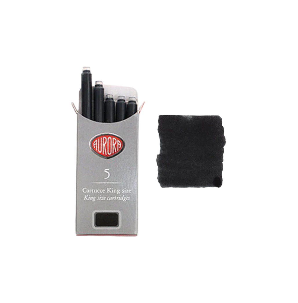 Aurora King Size Ink Cartridges, Black, 5 Pack
