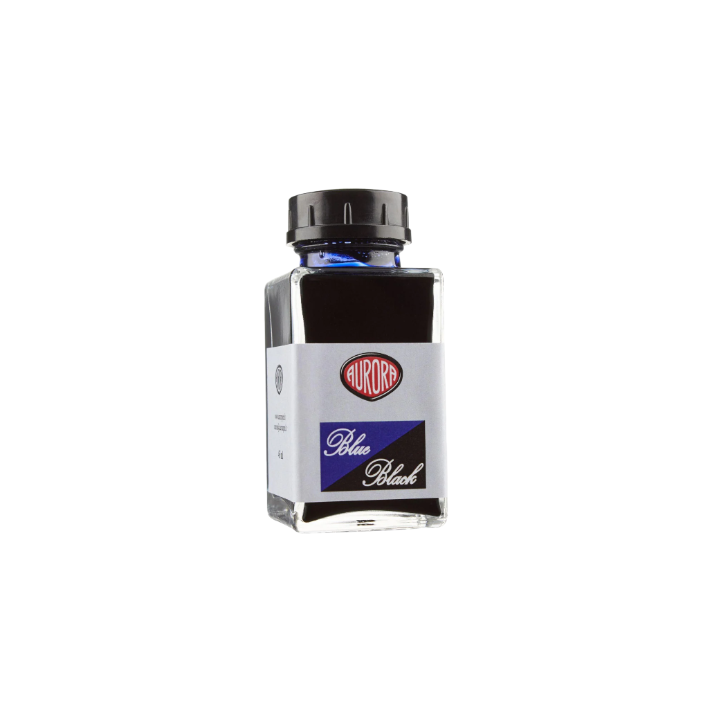 Aurora Ink: Blue/Black Ink Bottle 45ml.