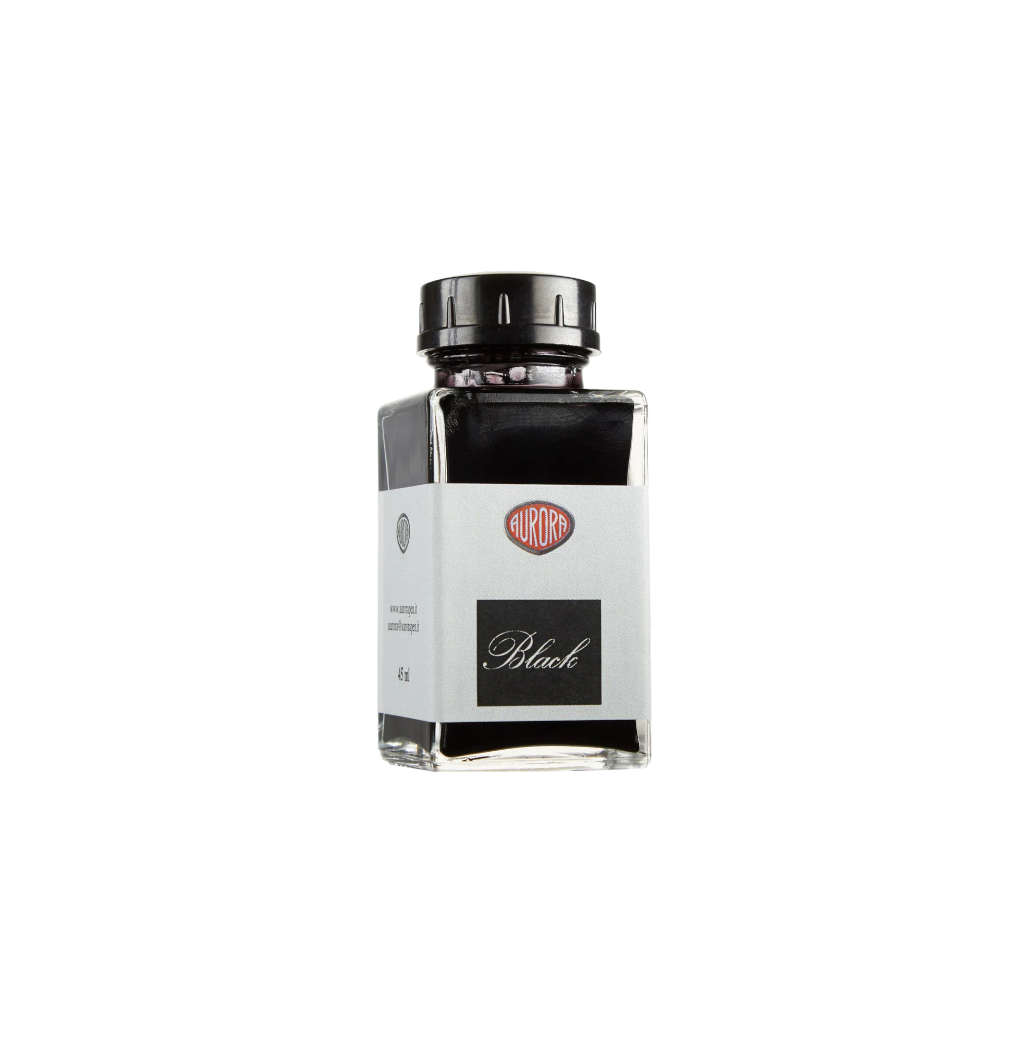 Aurora Ink: Black Ink Bottle 45ml.