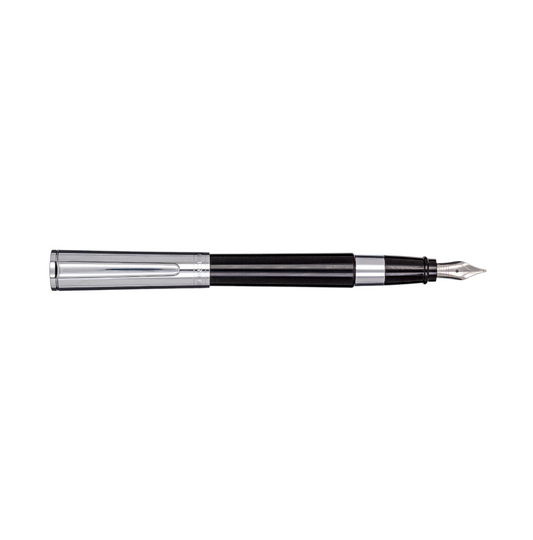Aurora TU Black/SIlver - Fountain