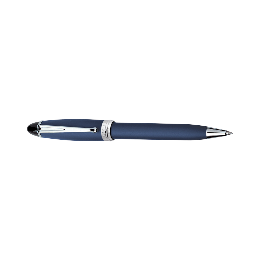Aurora Ipsilon Satin Blue - Ballpoint