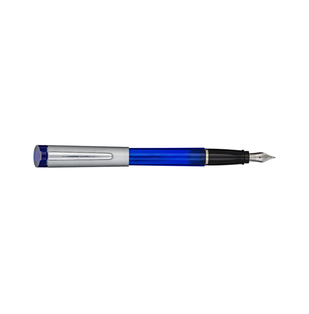 Aurora Kappa "K" Blue/Chrome - Fountain