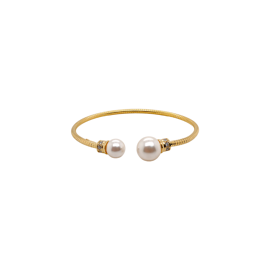 Cubic Zirconia & Pearl