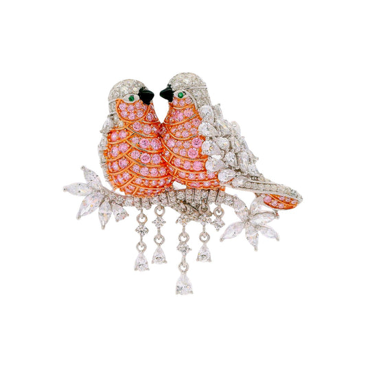Cubic Zirconia Brooch & Pendant