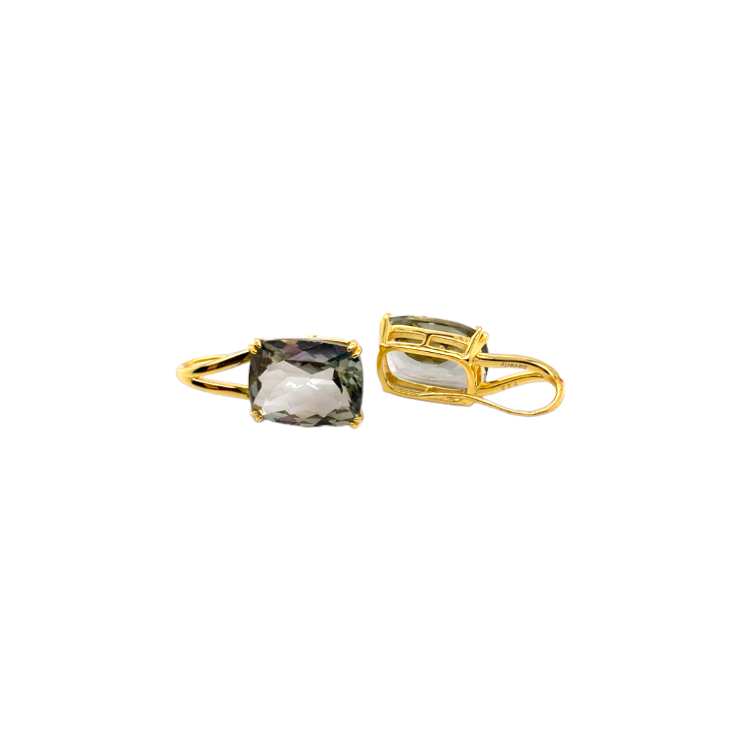 Presiolite Gemstone Earrings