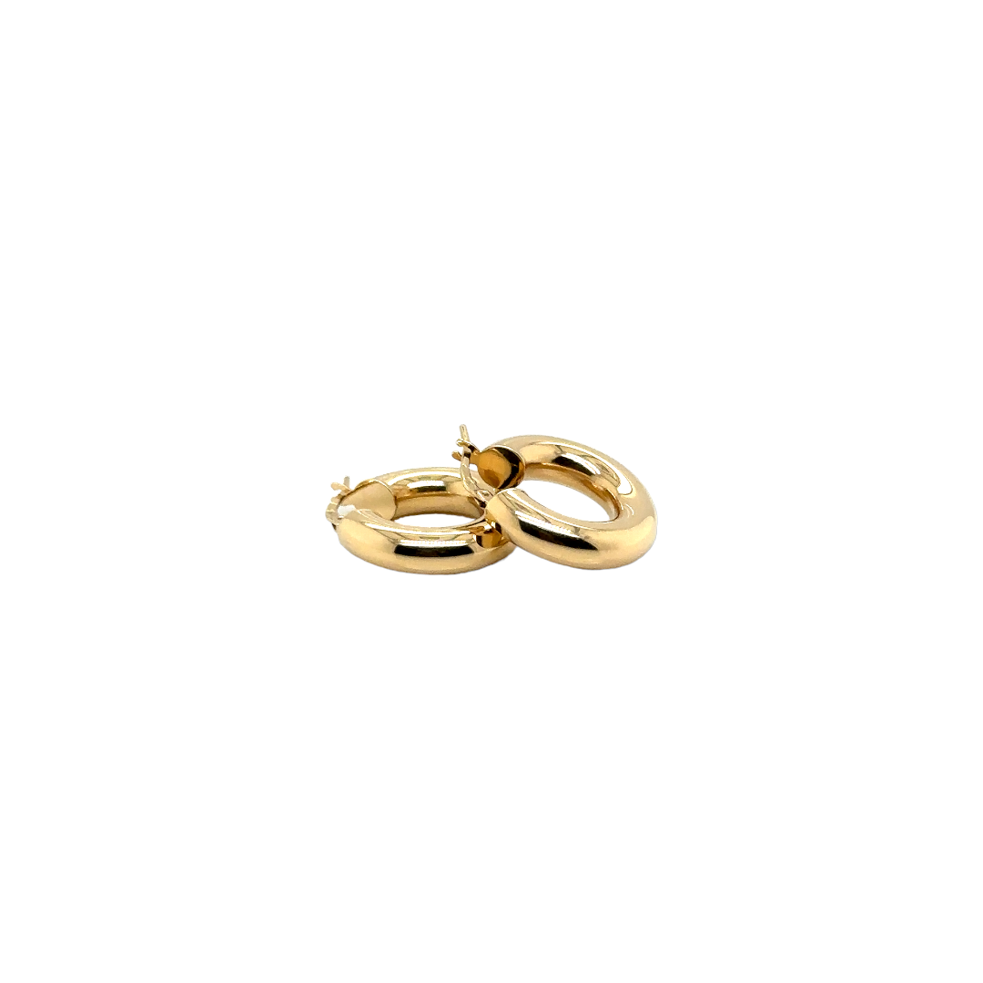 Yellow Gold Earrings