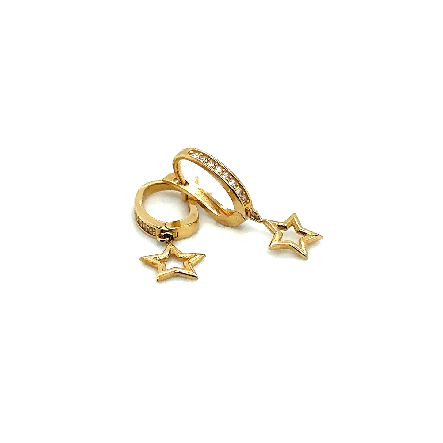 Yellow Gold Earrings