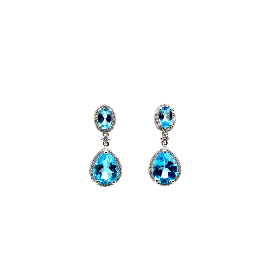 Diamond & Blue Topaz
