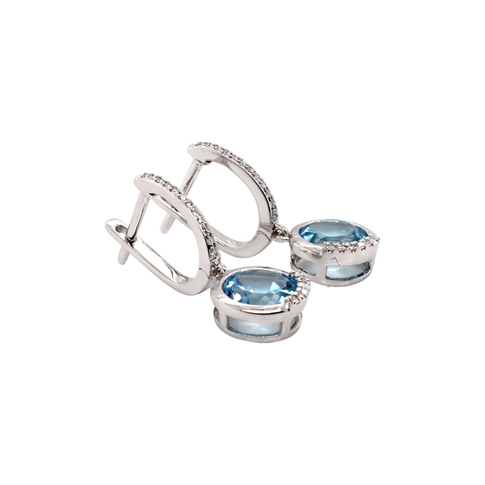 Diamond & Blue Topaz