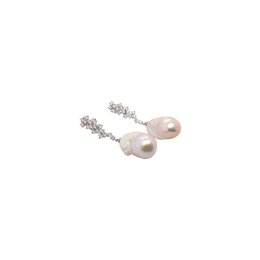 Freshwater Pearls & Cubic Zirconia