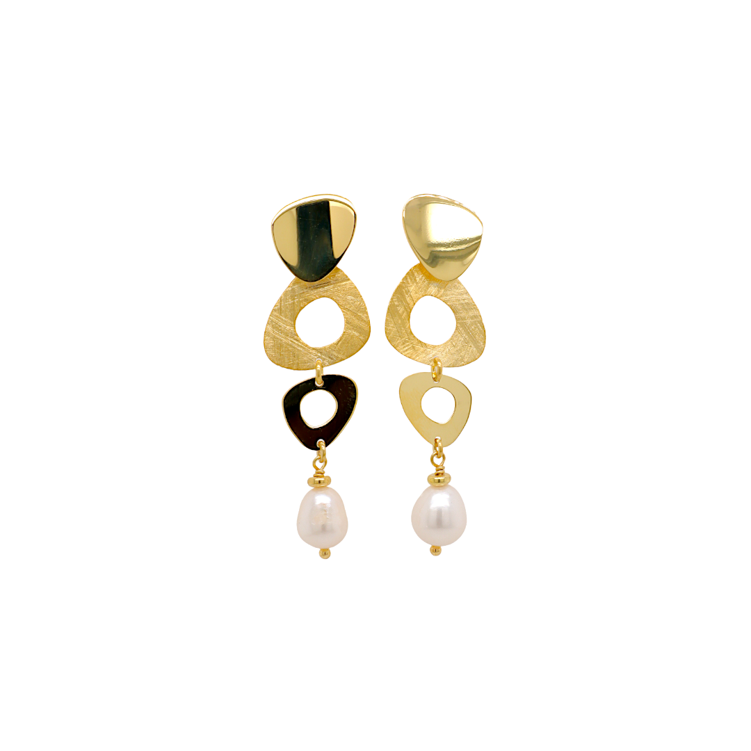 Pearl Hanging Earrings