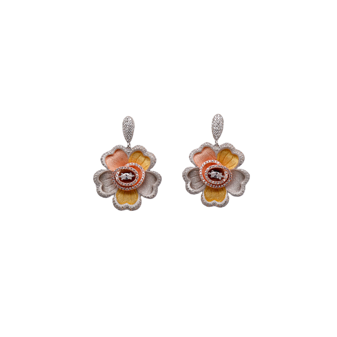 Cubic Zirconia Cloves Earrings