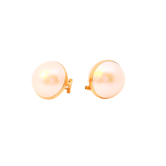 Mabe Pearl Earrings