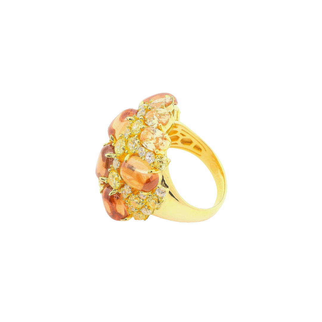 Cubic Zirconia & Gemstone