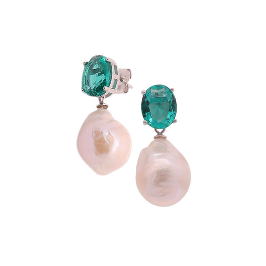 Freshwater Pearls and Cubic Zirconia