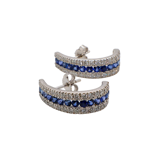 Diamond & Blue Sapphire