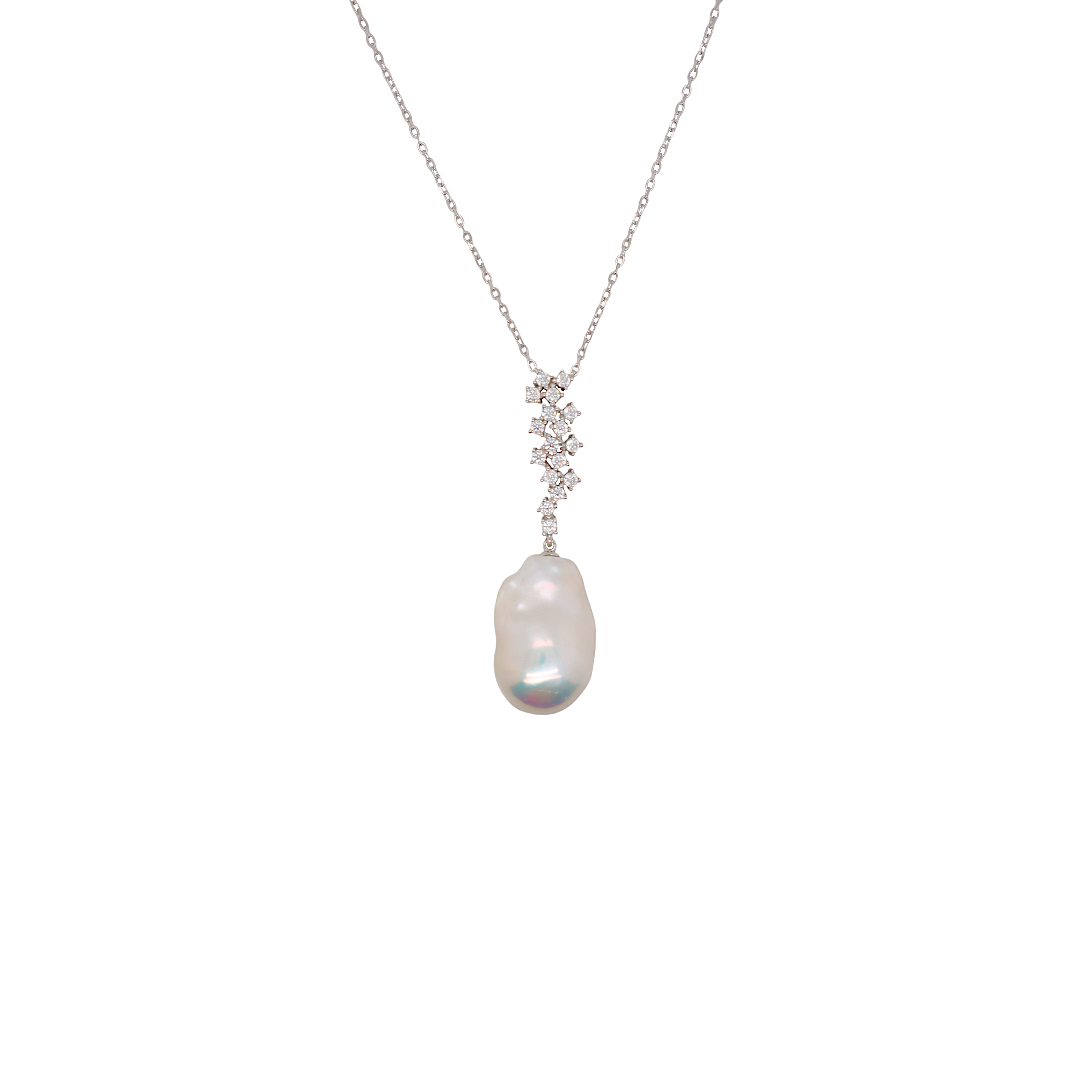 Freshwater Pearls & Cubic Zirconia