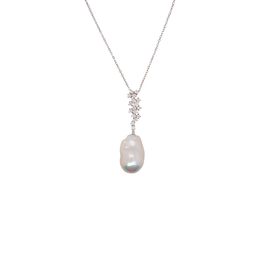 Freshwater Pearls & Cubic Zirconia