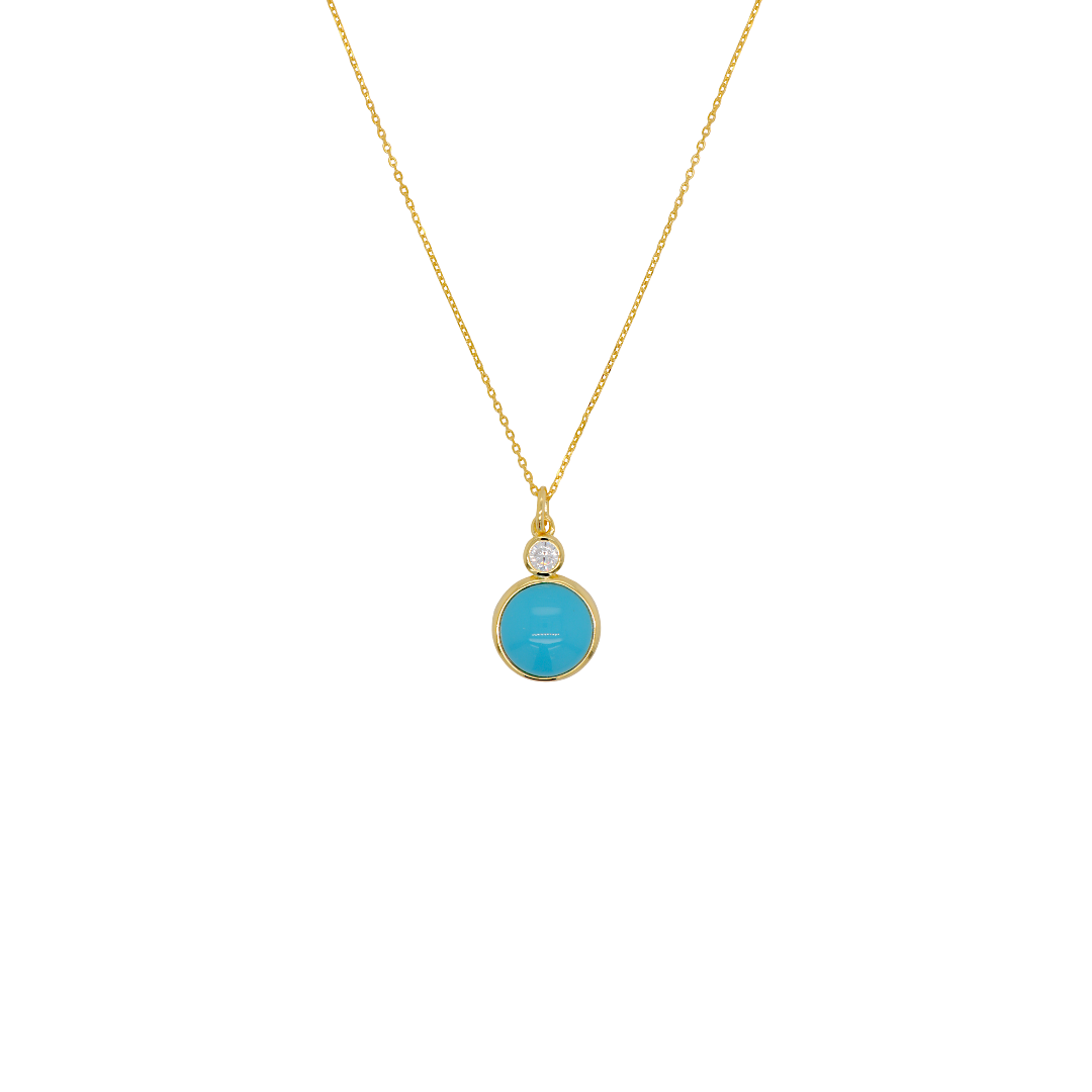 Turquoise & Cubic Zirconia