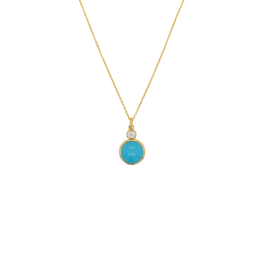 Turquoise & Cubic Zirconia
