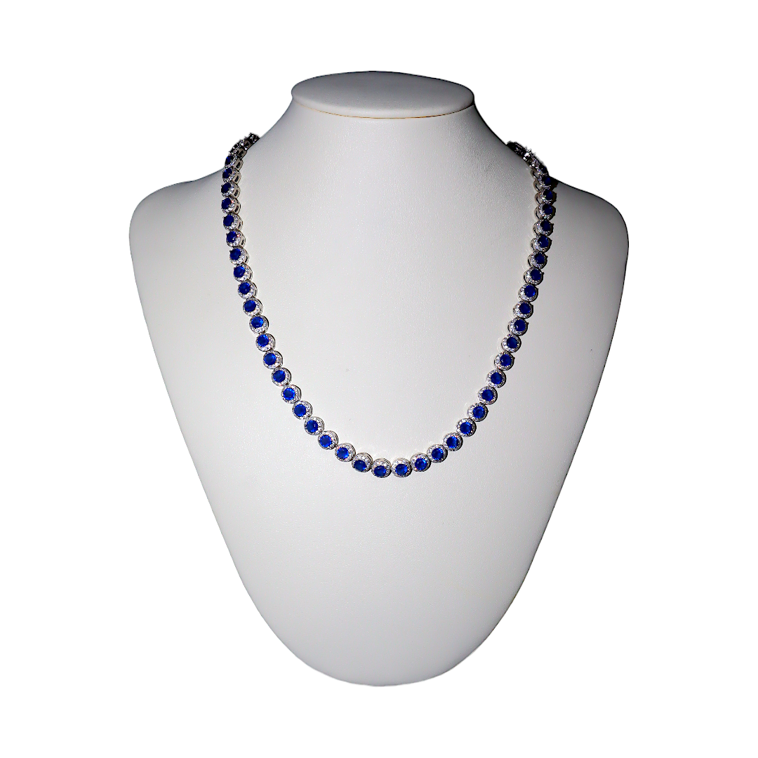 Blue Cubic Zirconia