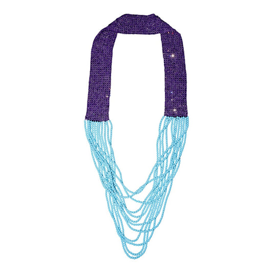 Sleeping Beauty Turquoise & Iolite Czech