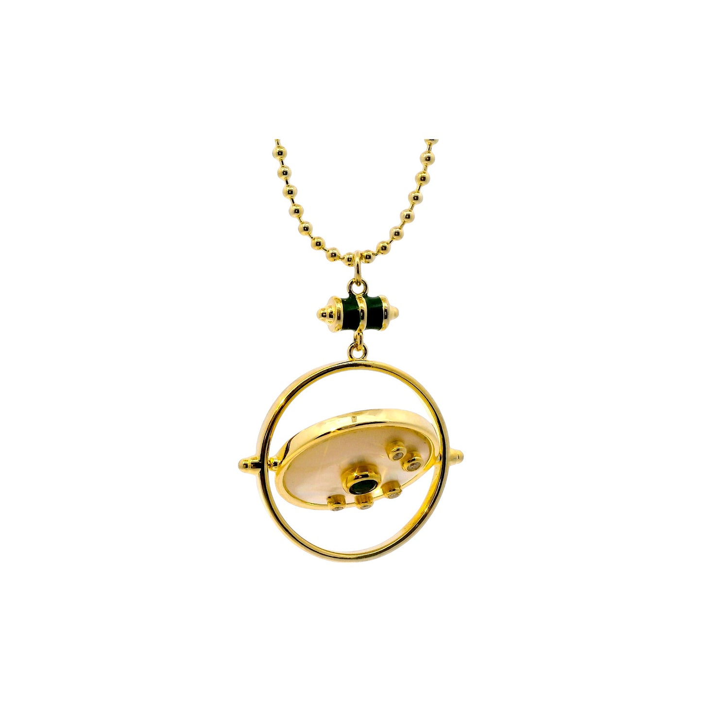 Mother of Pearl & Cubic Zirconia
