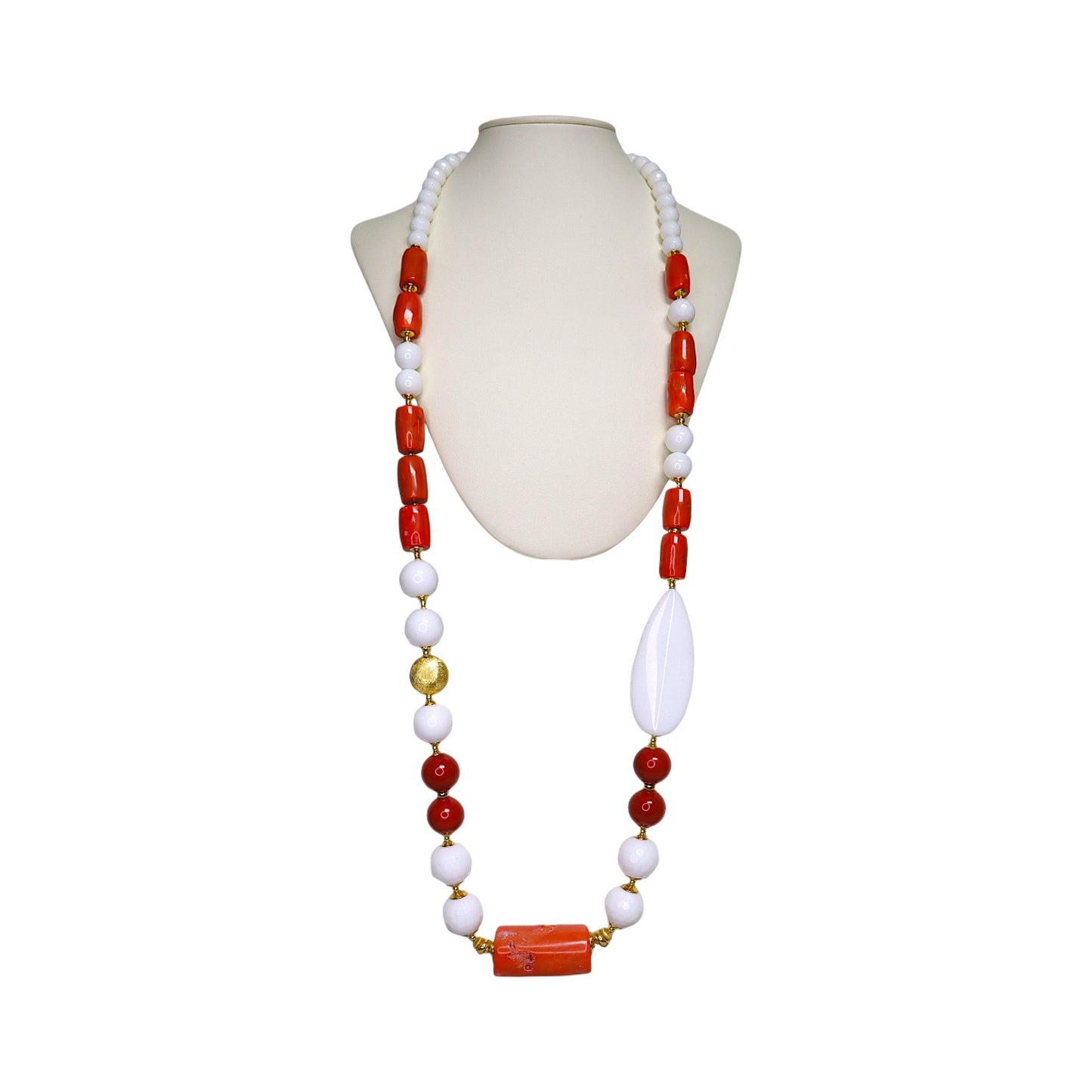 Bamboo Coral & Shell Agate