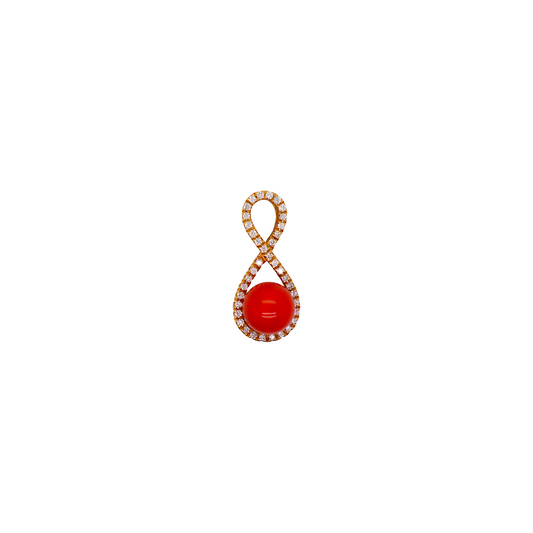 Red Coral & Diamond
