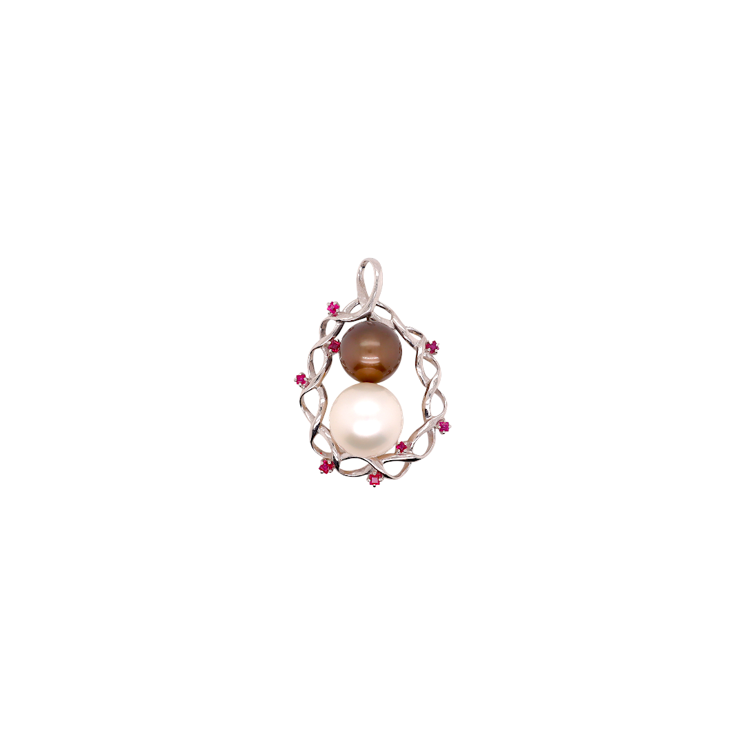 South Sea Pearl, Tahitian Pearl & Ruby