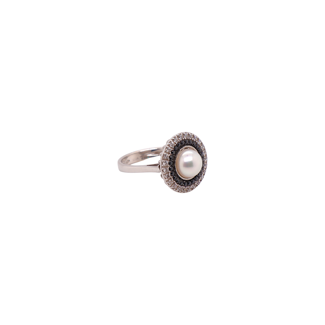 Akoya Pearl & Cubic Zirconia