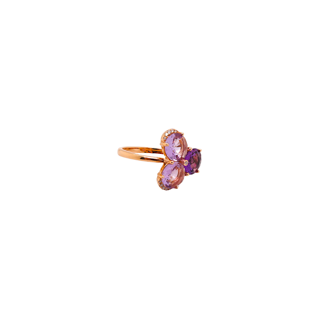 Diamond & Amethyst