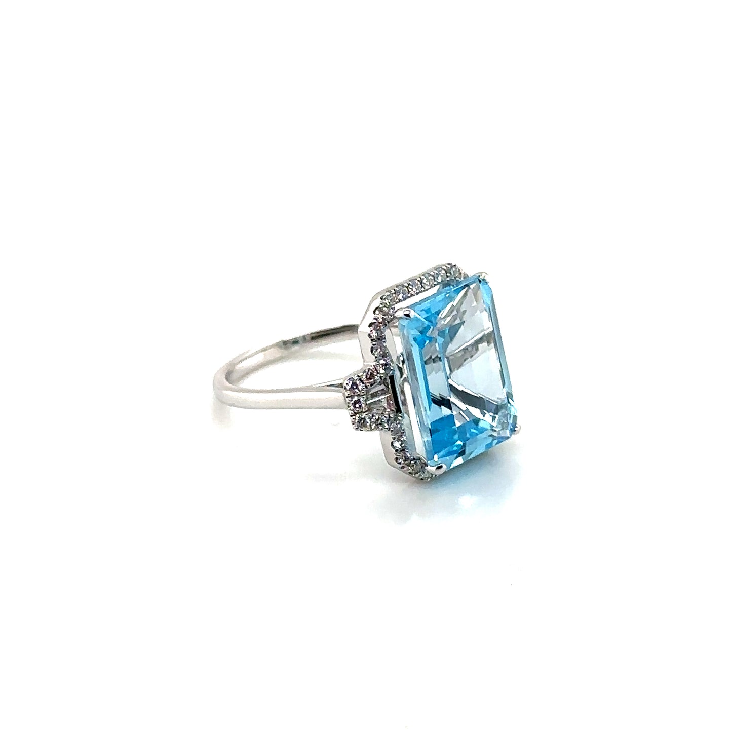 Diamond & Blue Topaz